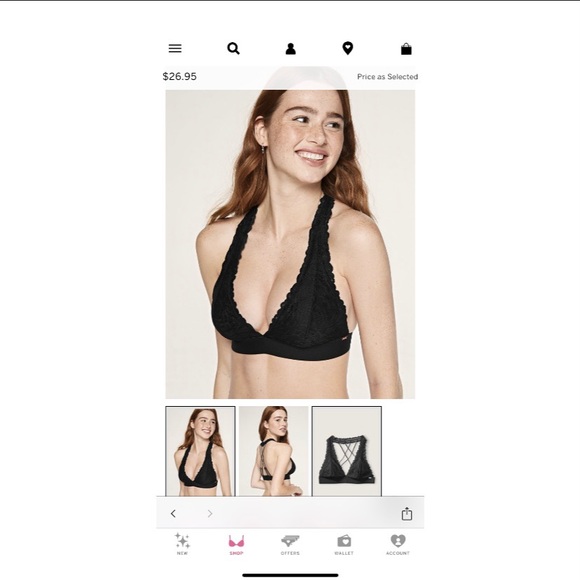 Victoria secret Purple bralette - Picture 3 of 3